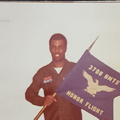 Michael Gordon Bennett in military bootcamp